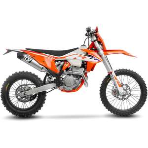 Leovince X3 EVO สำหรับ KTM 350 EXC-F 2020-2023สแตนเลสและวัสดุคาร์บอนไฟเบอร์สภาพใหม่หมายเลข14123 - Product Image 2