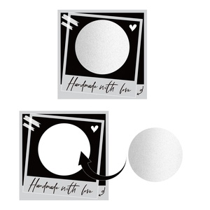 Tùy Chỉnh Xổ Số Thẻ Cào Xổ Số Trò Chơi Vé Cá Nhân Chèn Giấy Món Quà Đầu Tắt Vé Với Scrath Off Dán - Product Image 4