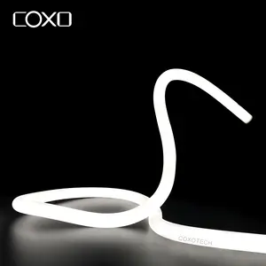 COXO 360 derajat lampu neon led strip dapat dicetak gratis bendingand membentuk 360 derajat bulat lampu neon