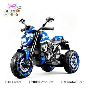 Motocicleta Eléctrica Triciclo para Niños, Coche de Juguete para Niños de <span class=keywords><strong>1</strong></span> a 6 Años, Scooter Recargable para Bebés - Product Image 1