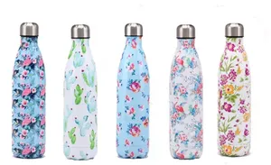 Màu Duy Nhất Đôi Tường Cola Hình Dạng Uống Cách Điện Bình Bạc Thép Không Gỉ Cola Chai Với Biểu Tượng Tùy Chỉnh - Product Image 4