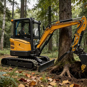 1 Ton Rupsgraafmachine - 1,8 Ton Diesel Kleine Graafmachine met Nieuwe Graafmachine Onderdelen - Product Image 1