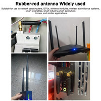 Antenne Wi-Fi sans fil de communication externe en caoutchouc 2,4 G/5,8 GHz/5G à gain élevé 2G 3G 4G 5G 5,8G LTE