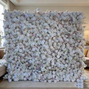 Toile de fond murale 5D à fleurs 8x9 pieds pour décoration intérieure, idéale pour Thanksgiving, Pâques, mariage - Product Image 6