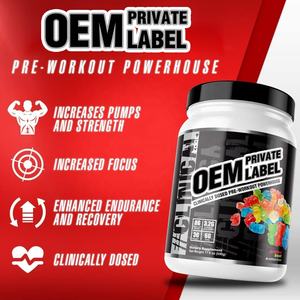 Oem טרום אימון אבקת עם קריאטין citrulline bca beta-אלנין אינטנסיבי משאבות אנרגיה אינטנסיבי עבור גברים ונשים - Product Image 2