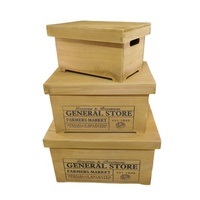 Vente de gros Boîte à chaussures en bois personnalisée