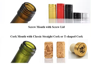 Botellas de Vino de Vidrio Marrón Oscuro y Borgoña Personalizadas de 750 ml - Selladas con Corcho, Impresión de Calcomanías, Reciclables, Etiqueta Privada, Venta al por Mayor - Product Image 6