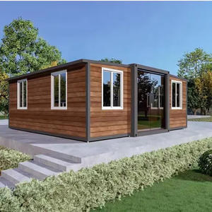 Maison en conteneur extensible préfabriquée portable de 40 pieds et 20 pieds aux normes locales Maison mobile de 2 à 5 chambres pour le bureau et le centre commercial disponible à la vente - Product Image 5
