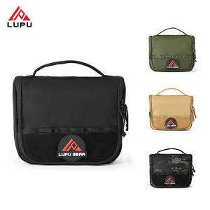 Riñonera Táctica LUPU de Nailon Negro, Bolsa de Cintura Utilitaria, Resistente al Agua, con Cierre y Almacenamiento para Viajes al Aire Libre - Product Image 1