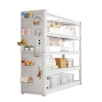 Étagère de rangement multi-niveaux en acier pour la maison, idéale pour salon, chambre et balcon – Article le plus vendu