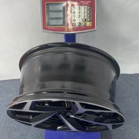 Rueda de Aleación de Aluminio de 18 Pulgadas, 8J ET44, 5x112 PCD, 57.1 CB, Multirradio, Nueva, para Magotan, con Acabado Negro, de Repuesto