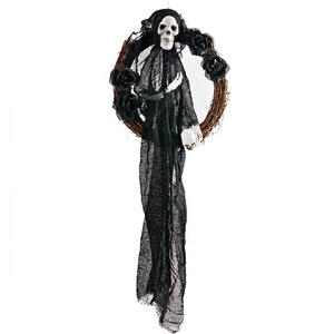 Guirnalda de Fantasmas Blancos para Colgar en la Puerta de Halloween, Decoración Espeluznante para Fiestas, Adornos para Casa Embrujada - Product Image 5