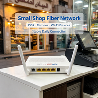 Terminal Jaringan Optik HS8145C5 XPON ONU GPON EPON 1GE+3FE+1TEL+USB 2.4G WiFi FTTH Modem Fiber Optik ONT