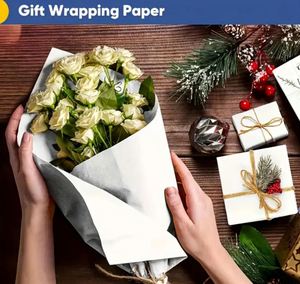 2026 Trending <b>White</b> Art Paper Roll for Drawing Painting Gift Wrapping for Pencil Ink <b>Markers</b> Bulletin Board-For Artists Hobby - Product Image 5