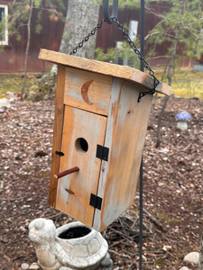 ODM OEM บ้านนกไม้ที่เป็นมิตรกับสิ่งแวดล้อมสำหรับนกกลางแจ้งปรับแต่งได้ - Product Image 4