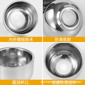 Tasse en acier inoxydable 300 ml, légère, portable, pour le camping en plein air, café, thé, bière, couleur unie - Product Image 5