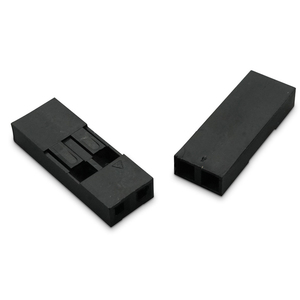 Dupont Head 2.54mm 1P 2P 3P 4P 1X1P 1X2P <b>Plug</b> Plastic Shell Pin Head Connector Jumper Wire Cable Housing <b>Plug</b> Female Connectors - Product Image 5