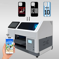 Nouvelle imprimante UV A5 2026, machine d'impression à plat pour coques de téléphone, bois, verre, métal, acrylique, imprimante jet d'encre UV de bureau DIY