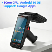 XT8002G 8 cœurs 4 Go 64 Go WiFi 4G 5,5 pouces Android 10 PDA prend en charge la lecture UHF NFC