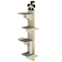 Nouveau Design 2023 porte suspendue à plusieurs niveaux pour chat de compagnie, tour d'arbre à gratter, cadre d'escalade pour chat à l'intérieur
