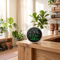 Moniteur de qualité de l'air infrarouge haute précision, testeur de dioxyde de carbone, détecteur de température et d'humidité pour la maison, la salle de classe et le bureau