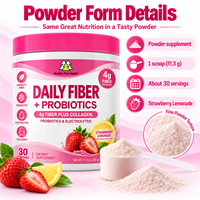 Poudre de boisson OEM à la fraise, glutathion, collagène, vitamine C, antioxydant, éclaircissant pour la peau, complément alimentaire, marque privée