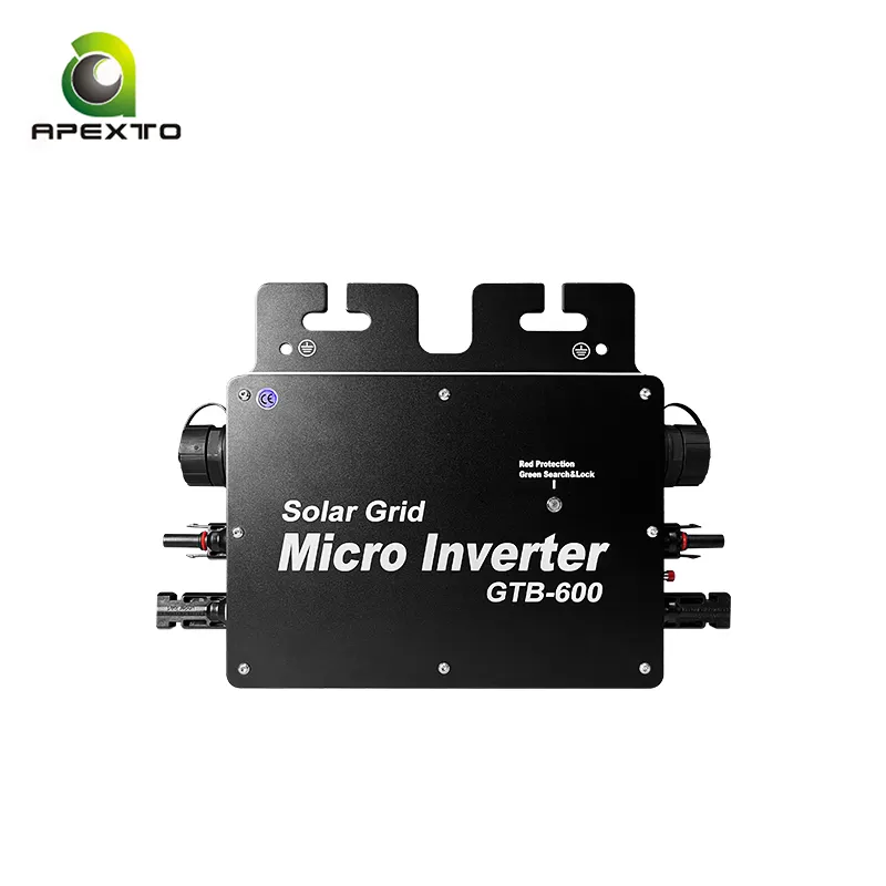 Apexto GTB-600 Micro Inverter 600W Micro Wifi Grid Inverter 1/2 MPPT Inverters