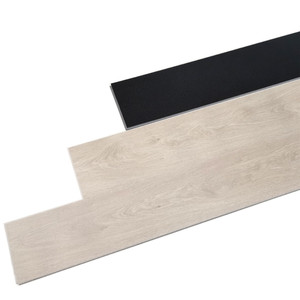 100% Plancher de salle de bain étanche Chêne gris <span class=keywords><strong>Effet</strong></span> bois <span class=keywords><strong>PVC</strong></span> SPC Vinyle LVT Planche de sol <span class=keywords><strong>Carrelage</strong></span> - Product Image 2
