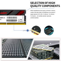 Mémoire RAM pour ordinateur portable JUHOR DDR4 ECC SODIMM 8 Go 16 Go 32 Go 3200 MHz, mémoire pour station de travail, garantie de 3 ans