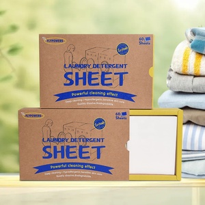 Flypowers Super Concentrated Plant Extract Laundry <strong>Detergent</strong> Scented Bio Dissolve Eco Friendly Laundry <strong>Detergent</strong> Sheets - Product Image 2