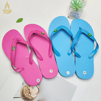Chaussons d'hôtel pas chers pour femmes et hommes, tongs légères en PVC/EVA pour l'été, confortables