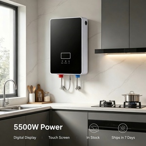 <span class=keywords><strong>Calentador</strong></span> de Agua <span class=keywords><strong>Eléctrico</strong></span> <span class=keywords><strong>Instantáneo</strong></span> Compacto de 5500W, Control Táctil Digital, <span class=keywords><strong>Calentador</strong></span> de Agua sin Tanque para el Hogar, Envío en 7 Días - Product Image 4