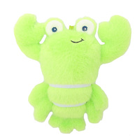 Vente en gros de porte-clés en peluche miniature mignons et moelleux, animaux marins, logo personnalisé, coton PP, jouets en peluche doux et écologiques
