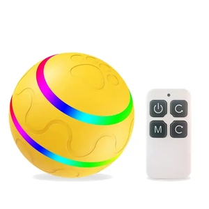 Juguetes interactivos recargables por USB para mascotas, bola enrollable luminosa automática para perros y gatos, novedad - Product Image 3