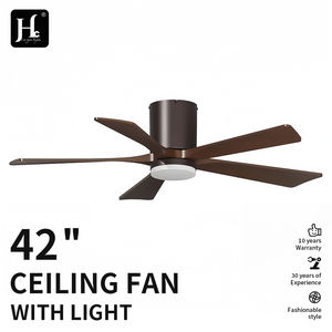 Ventilador de Techo de 5 Aspas de 52 Pulgadas con 5 Velocidades, Motor DC, Control Remoto y Luz LED - Product Image 2