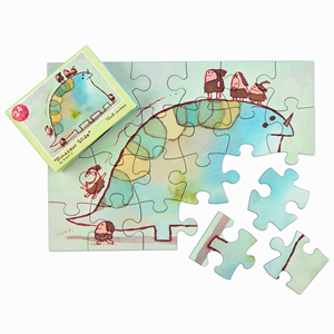 도매 24조각 어린이용 대형 조각 퍼즐 제조업체 아동용 장난감 만화 퍼즐 - Product Image 1