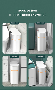 Hot Bán Thông Minh Tự Động Nhà Bếp Xách Tay Sạc Rác Bụi Nhựa Thùng Rác Thùng Rác Có Thể Thông Minh Chất Thải Thùng - Product Image 6