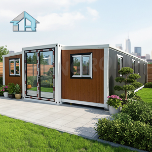 Maison préfabriquée à transport facile et à levage rapide, petite maison avec structure compacte intégrée pour salle de projet distante ou dortoir de chantier - Product Image 1