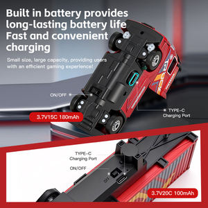 Camión de Contenedores con Remolque a Escala <span class=keywords><strong>1</strong></span>/64, Control Remoto de 2.4GHz, 4WD, con Sistema de Derrape y Ajuste de Velocidad para Niños - Product Image 5
