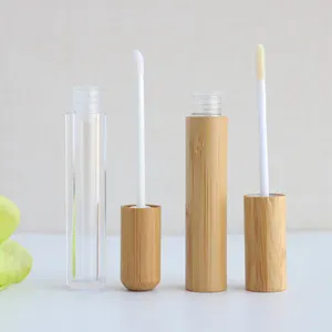 Tubo in bambù lucidalabbra 6ml per confezione di cosmetici