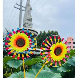Fournisseur chinois de jouets personnalisés en plastique monocouche, moulin à vent de style vieux Pékin, tournesol, fabrication et vente propres - Product Image 2