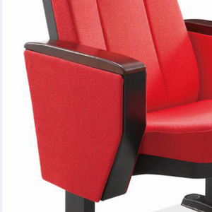 เก้าอี้หอประชุมมาซาโอะ รุ่น Lt-6071 สีแดง พร้อมที่วางแขน สำหรับโรงภาพยนตร์และที่นั่งโรงเรียน - Product Image 2