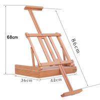 Kits de Table en bois de hêtre, pour croquis, bureau, 1 pièce, présentoir artistique