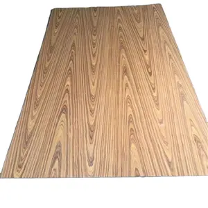 Cheap price good quality furniture grade 2mm Recon Teak veneer Plywood/MDF for furniture