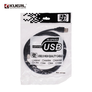 Câble USB 2.0 Type C vers B KUERL pour téléphone portable, audio et vidéo, haute vitesse certifiée, 1,5 m, 3 m, 5 m, 10 m, fabriqué en Chine - Product Image 1