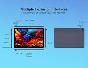 סיטונאי 10.95 אינץ 'and14 מסך מגע קיבולי, מעבד חזק, עיצוב מחוספס, תכונות חינוך ילדים תכונות <span class=keywords><strong>phablet</strong></span> - Product Image 2