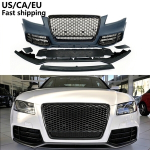Kit carrosserie pare-chocs avant style RS5 avec calandre pour <span class=keywords><strong>Audi</strong></span> <span class=keywords><strong>A5</strong></span> S5 B8 2008 2009 2010 2011 Sportback Berline <span class=keywords><strong>Coupé</strong></span> - Product Image 1