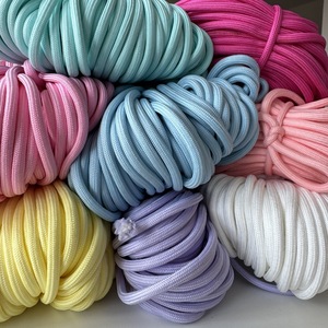5mm Pastel Color Nylon Paracord Lanyard for Bag Charm