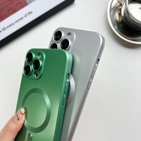 Étui magnétique mat tendance CHANYIDIAN pour iPhone 16 15 14 13 12 11 Pro Max Plus, coque de téléphone antichoc, coque souple