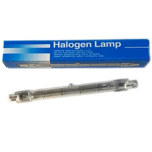 J118 R7S 500W Clear Quartz Glass Halogen Linear Tube Lampに等しい300W Incandescent Bulbs